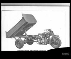 MOTOCARRO GILERA MERCURIO 500 1952-1953 CATALOGO R