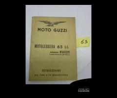 MOTOGUZZI MOTOLEGGERA 65 CC ISTRUZIONI USO E MANUT - 1