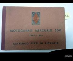 MOTOCARRO GILERA MERCURIO 500 1952-1953 CATALOGO R