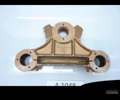 Piastra di sterzo superiore oro moto epoca cod 225 - 2