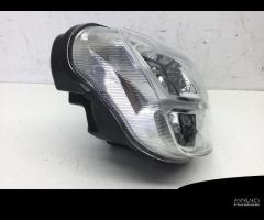 FARO FANALE ANTERIORE PIAGGIO BEVERLY E5 BLACK 300