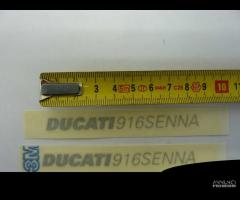 DUCATI 916 SENNA coppia adesivi originali cod Duca - 2