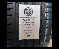 4 GOMME 225 40 18 BRIDGESTONE RFT A23972