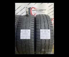 4 PNEUMATICI 215/65 R16C MICHELIN INVERNALI - 5