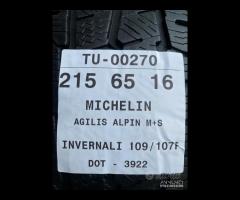 4 PNEUMATICI 215/65 R16C MICHELIN INVERNALI - 10