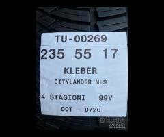 4 PNEUMATICI 235/55 R17 KLEBER 4 STAGIONI 85% - 10