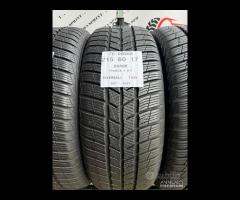 4 PNEUMATICI 215/60 R17 BARUM INVERNALI SEMINUOVE - 2