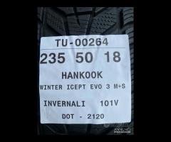 4 PNEUMATICI 235/50 R18 HANKOOK INVERNALI 75% - 9