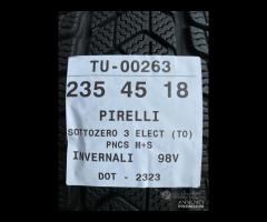 4 PNEUMATICI 235/45 R18 PIRELLI INVERNALI 85% 2023 - 10