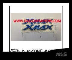 Coppia adesivi Xmax 125 250 400 blù - 1