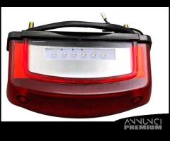 Fanale led rosso monster nuovo - 2