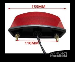 Fanale led rosso monster nuovo