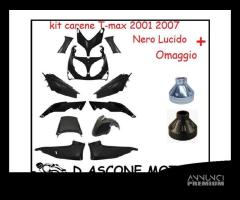 Kit Carene Tmax 01 07 Nero Lucido Nuove con omaggi