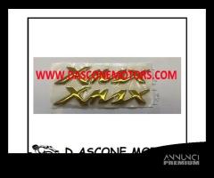 Coppia adesivi Xmax 125 250 400 Oro