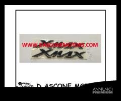 Coppia adesivi Xmax 125 250 400 nero - 1