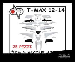 Kit carene tmax 530 2012 2014 BIANCO lucido 25 pez - 1