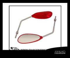 Coppia SPECCHI rosso GOCCIA MM.8 G / LUNGO - 1