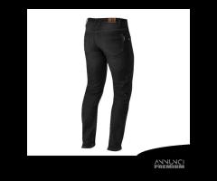 Jeans Nero con Protezione Ginocchia Livello 2 CE U - 2