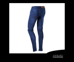 Jeans Blu con Protezione Ginocchia Livello 2 CE DO - 2