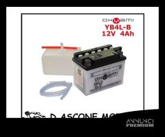 Batteria Bs OB4L-B con acido