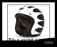 Casco Jet Cafe Racer S250 Black / White - 1