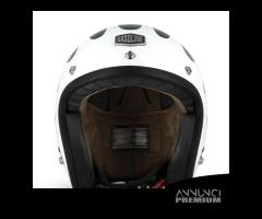 Casco Jet Cafe Racer S250 Black / White