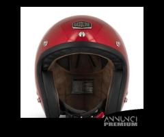 Casco Jet Cafe Racer S250 Red Slaws Slutty - 2