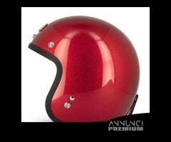 Casco Jet Cafe Racer S250 Red Slaws Slutty - 3