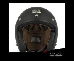 Casco Jet Cafe Racer S250 Black Mat