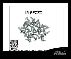 15 VITI UNIVERSALI 2CM X 4MM ARGENTO