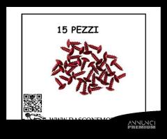 15 VITI UNIVERSALI 2CM X 4MM ROSSE