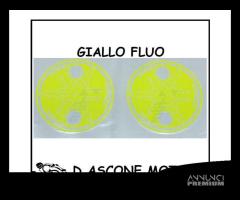 COPPIA ADESIVI TMAX 500 530 GIALLO FLUO