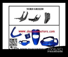 Kit carene 8 pezzi booster blu