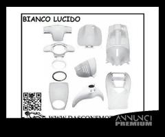 Kit carene Aprilia Scarabeo 50 100 2001 2012 Bianc