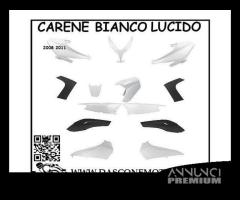 Kit carene bianco lucido e nero tmax 2008 2011 nuo