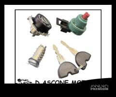 Kit Serrature accensione Piaggio 3 pezzi