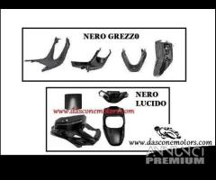 Kit carene booster nero met 8 pezzi