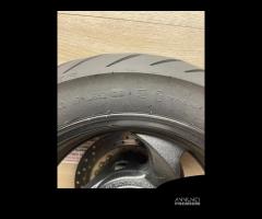 RUOTE TMAX 2001 2003 GOMME COME NUOVE - 8