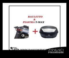 Kit bauletto e piastra tmax 2001 2007 52 lt