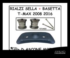 RIALZI SELLA CON BASETTA TMAX 2008 2016 TITANIO