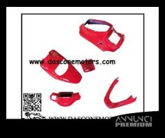 Kit carene Booster 5 pezzi rosso Lucido