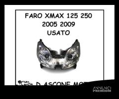 FARO ANTERIORE XMAX 125 250 2005 2009 USATO