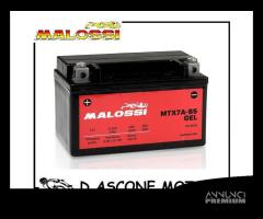 BATTERIA MALOSSI MTX7A-BS GEL AGILITY