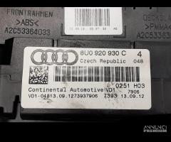 QUADRO STRUMENTI AUDI Q3 «8UB» (2012)