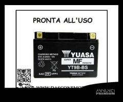 BATTERIA YUASA YT9B 12V / 8AH - 1