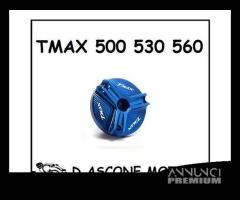 Tappo olio tmax 500 530 560 blu - 1