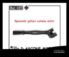 Spazzola pulisci catena moto