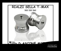 Rialzi schienale sella tmax 500 530 560 ARGENTO