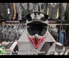 AIROH Casco Cross Wraap - Alien - Red Matt - 8