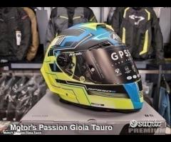 AIROH Casco Integrale GP550S - Challenge - Blue Ye